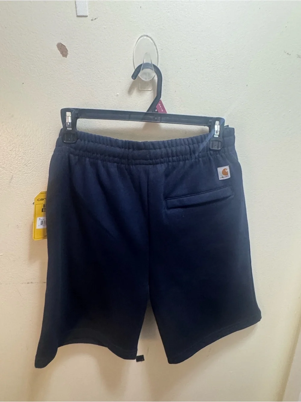 Carhartt Men’s Navy Athletic Fleece Shorts size medium new w/tags
